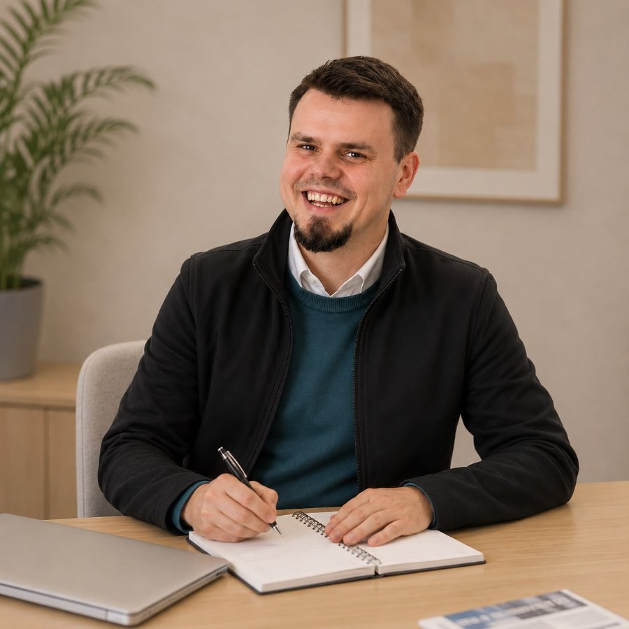 Mitarbeiter der REP GmbH bei der Einsatzplanung im Büro